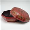 Image 2 : Chinese Octagonal Painted Lacquer Box