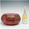 Image 3 : Chinese Octagonal Painted Lacquer Box