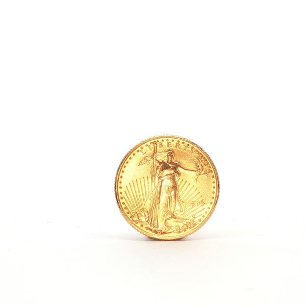 1999 1/10 Fine Gold $5 American Gold Eagle Coin