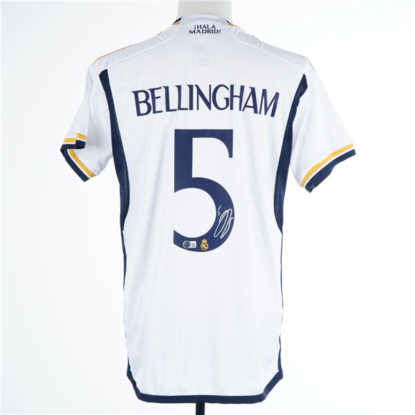 Jude Bellingham Signed Real Madrid Jersey, Beckett Authenticated