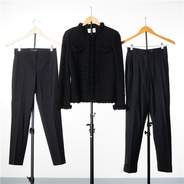 3pc Designer Clothing Including Christian A. Jacket and Trousers by Piazza Sempione and Antonio Fusc