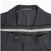 Image 5 : Armani Collezioni Men's Double Breasted Black Wool Suit