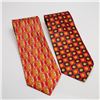 Image 1 : 2pc Gianni Versace Silk Neckties