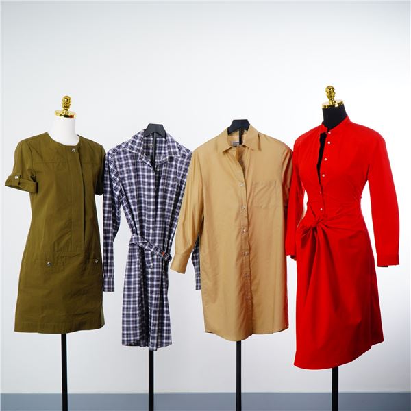4pc Designer Shirtdresses Including Maison Margiela and Proenza Schouler