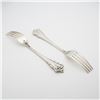 Image 2 : 2pc Lunt Sterling Silver Forks, Rondelay