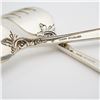 Image 3 : 2pc Lunt Sterling Silver Forks, Rondelay