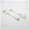 Image 2 : 2pc Lunt Sterling Silver Forks, Rondelay