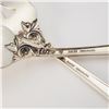 Image 3 : 2pc Lunt Sterling Silver Forks, Rondelay