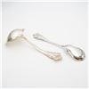 Image 2 : 2pc Lunt Sterling Silver Ladle and Sugar Spoon, Rondelay