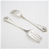 Image 2 : 2pc Lunt Sterling Silver Salad Forks, Rondelay