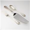 Image 1 : 3pc Lunt Sterling Silver Fork, Spoon and Cake Server, Rondelay