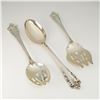Image 1 : 3pc Lunt Sterling Silver Serving Utensils, Rondelay