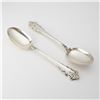 Image 1 : 2pc Lunt Sterling Silver Spoons, Rondelay