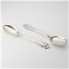 Image 1 : 2pc Lunt Sterling Silver Spoons, Rondelay