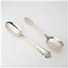 Image 1 : 2pc Lunt Sterling Silver Spoons, Rondelay