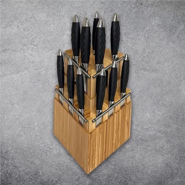 PRO Series Sportsman Knife Set & Block (13pc)