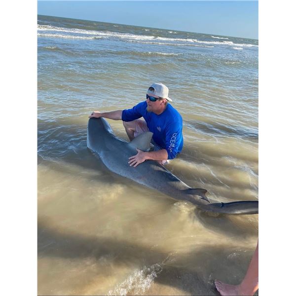 Texas Coast Shark Fishing