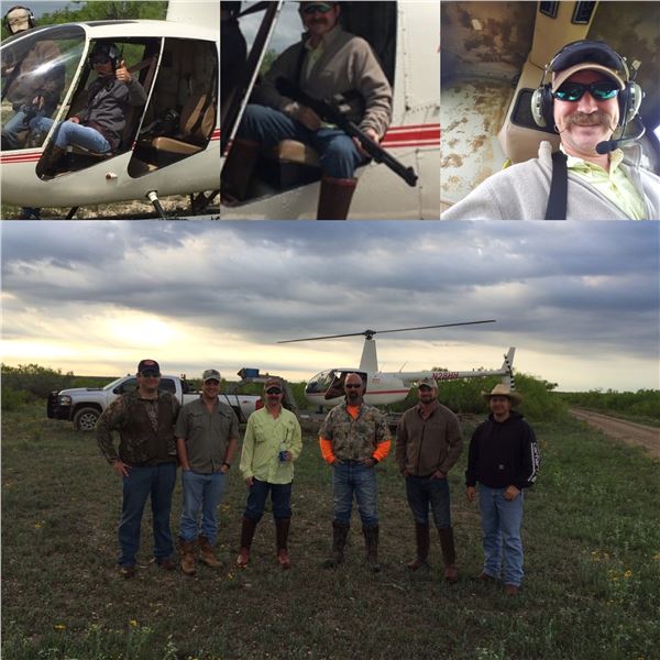 Helicopter Hog Hunt and Rio Grande Turkey (South Texas)