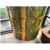 Image 4 : Large Decorative Jar w/ Bamboo Design & Bamboo Canes 35" x 15" x 48"H (top of container)