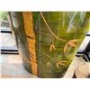 Image 8 : Large Decorative Jar w/ Bamboo Design & Bamboo Canes 35" x 15" x 48"H (top of container)