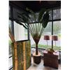 Image 2 : Large Artificial Traveler's Palm Tree in Woven Pot 9'H