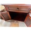 Image 3 : Wooden Side Table w/ Drawer & 2-Door Cabinet 26" x 16" x 25"H