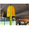 Image 4 : Hanging Yellow Glass Pendant Lamp made in Italy 8.5"L