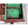 Image 12 : Jonathan Charles Game Table w/ Felt Top & Removable Panels for Chess, Backgammon, etc 56" x30" x21"H