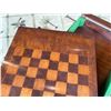 Image 14 : Jonathan Charles Game Table w/ Felt Top & Removable Panels for Chess, Backgammon, etc 56" x30" x21"H