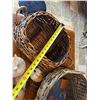 Image 7 : Qty 2 Woven Baskets w/ Handles & Multiple Decorative Fruit Fillers & Balls, Misc Sizes