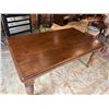Image 3 : Wooden Table w/ Carved Legs 70" x 40" x 31"H