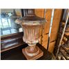 Image 2 : Table Lamp w/ Urn Base & Off-White Shade 28"H