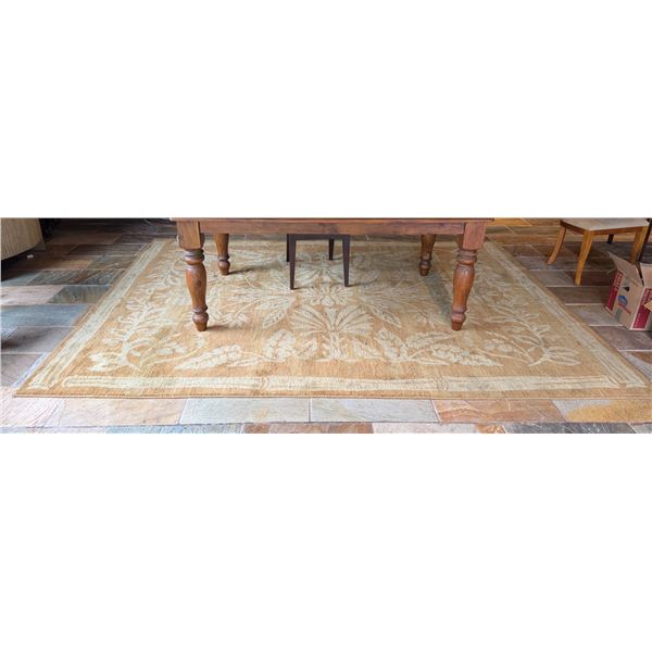 Tommy Bahama Nature Print Tan Area Rug 130" x 93"
