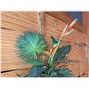 Image 2 : Bird of Paradise Floral Wall Hanging 34"L
