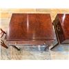 Image 4 : Qty 2 Theodore Alexander Wooden Side Tables w/ Drawers 24" x 18" x 24"H
