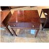 Image 7 : Qty 2 Theodore Alexander Wooden Side Tables w/ Drawers 24" x 18" x 24"H