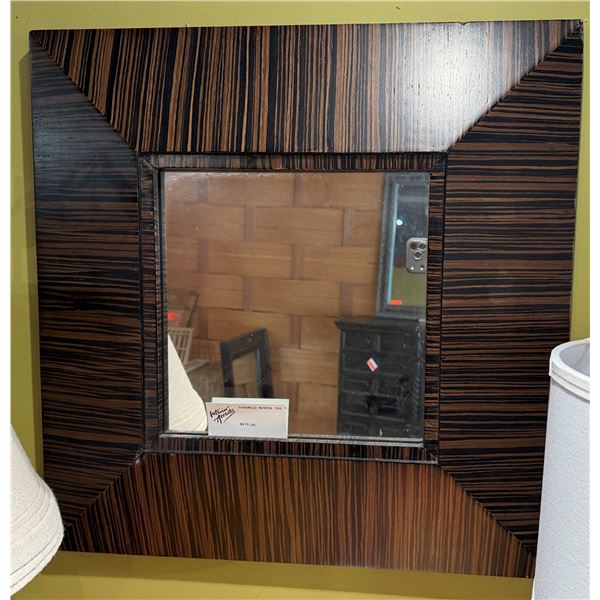 Adriana Hoyos Equador Caramelo Wooden Wall Mirror