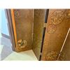 Image 7 : Asian 4-Panel Room Divider Screen w/ Leaf-Motif 20" x 80"H (each panel)