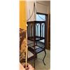 Image 1 : Victorian-Style Freestanding Bird Cage Display 20" x 20" x 64"H