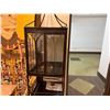 Image 5 : Victorian-Style Freestanding Bird Cage Display 20" x 20" x 64"H