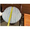 Image 8 : Tommy Bahama Wooden Outdoor Swivel Bar Stool w/ Upholstered Seat 20" Dia, 41"H