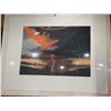 Image 1 : Lightning Storm Artwork Numbered 167/200 by Artist Susan E. Jameson