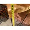Image 5 : Square Metal Table w/ Draped Gilt Top 13" x 13" x 42"H