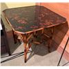 Image 1 : Theodore Alexander Octagonal Side Table w/ Asian Floral Top 32" x 32" x 30"H