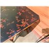 Image 3 : Theodore Alexander Octagonal Side Table w/ Asian Floral Top 32" x 32" x 30"H