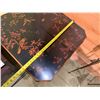 Image 7 : Theodore Alexander Octagonal Side Table w/ Asian Floral Top 32" x 32" x 30"H