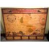 Image 1 : Large Vintage-Style Map Marked 'NOVA TOTIUS AMERICE TABULA' 67" x 54"