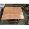 Image 2 : Rectangular Wooden Table 26" x 20" x 24"H