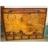 Image 1 : Large Vintage-Style Map Marked 'NOVA TOTIUS AMERICAE TABULA' 67" x 54"
