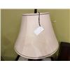 Image 5 : Table Lamp on Ribbed Base w/ White Shade 37"H